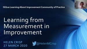 Learning from Measurements in Improvement with Helen Crisp