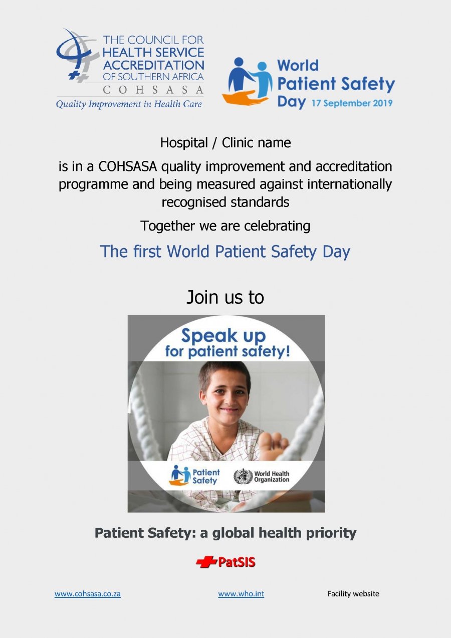 South Africa - COHSASA and Cape Town