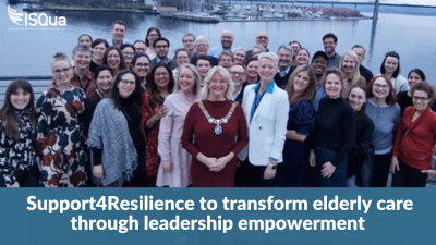 Support4Resilience to transform elderly care through leadership empowerment